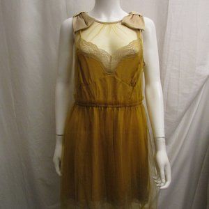 New Rodarte for Target Gold Dress M